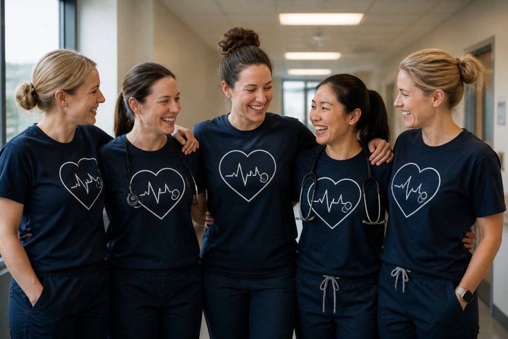 Best Custom T-Shirts for Nursing Groups in 2026