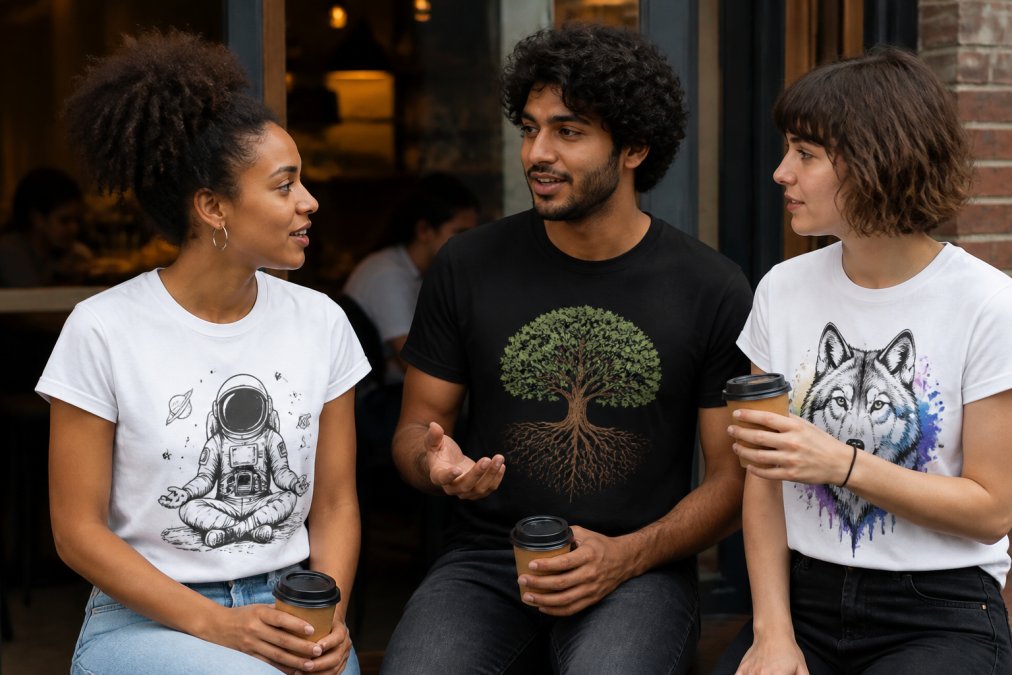 Best Custom T-Shirts for Social Conversation Starters